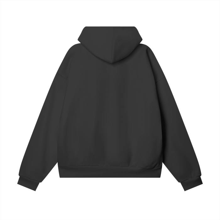 YOUNG KING - Oversize Heavyweight HIDDEN FRONT POCKET Fleece Hoodie