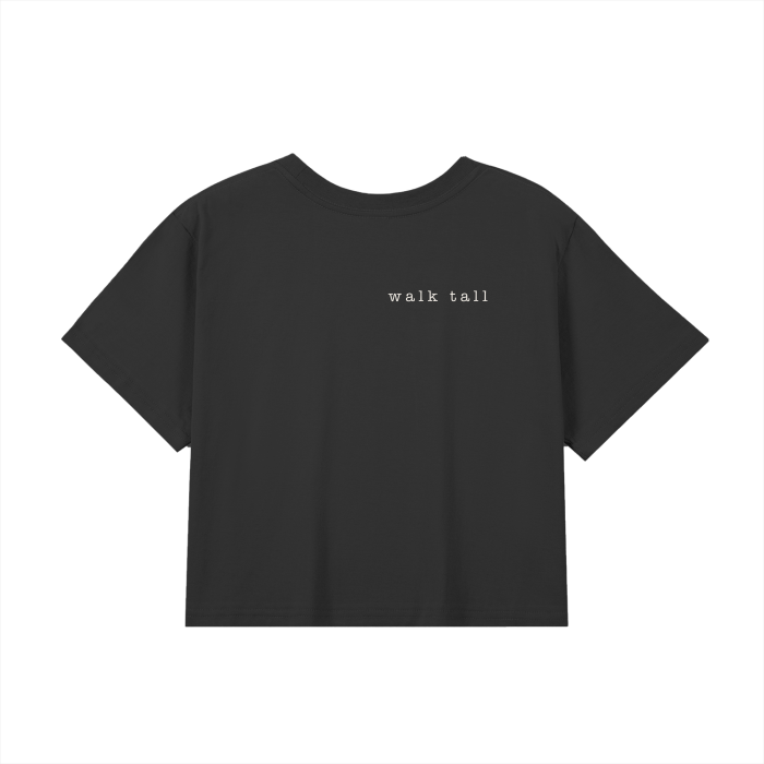 WALK TALL - Baby Tee Seamless T-Shirt