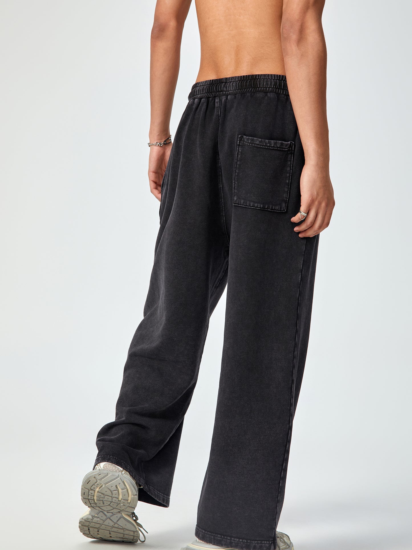 REVERIE - Acid Wash Straight Leg Pants