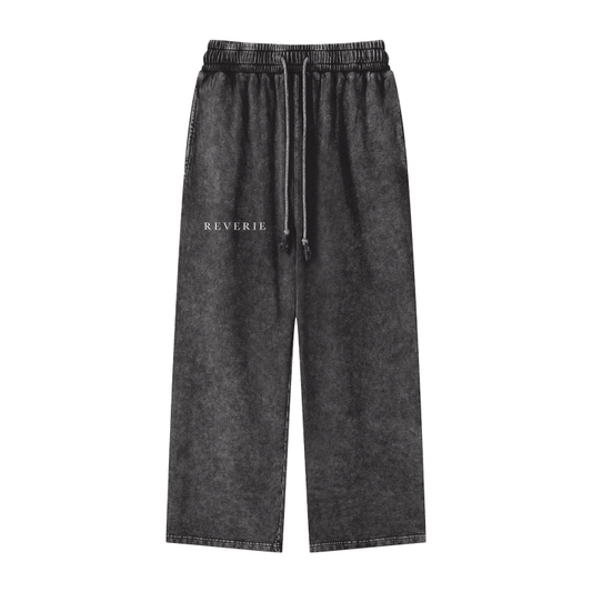 REVERIE - Acid Wash Straight Leg Pants