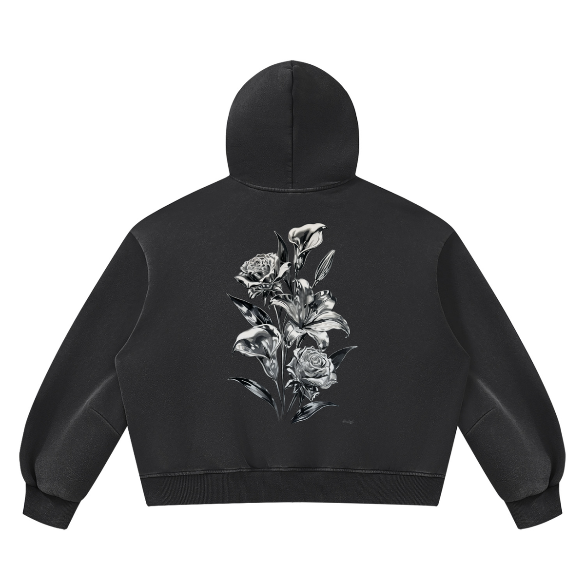 WITHIN REFLECTION - Unisex Vintage Wash Boxy Fleece Hoodie