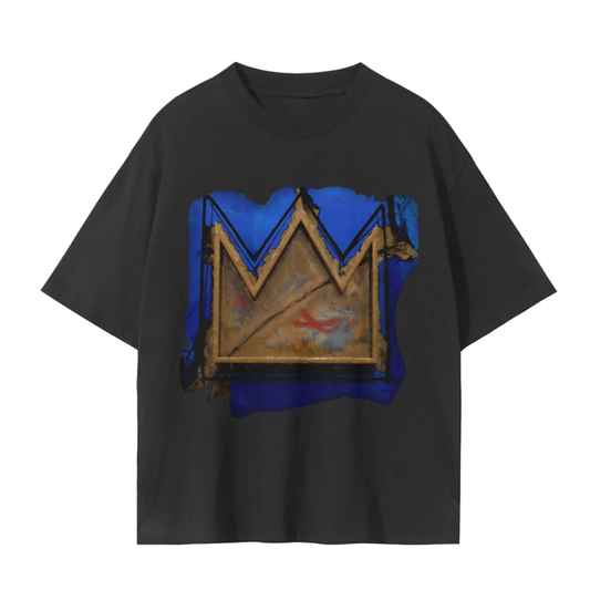 YOUNG KING - Classic Unisex Seamless T-Shirt Plain Back