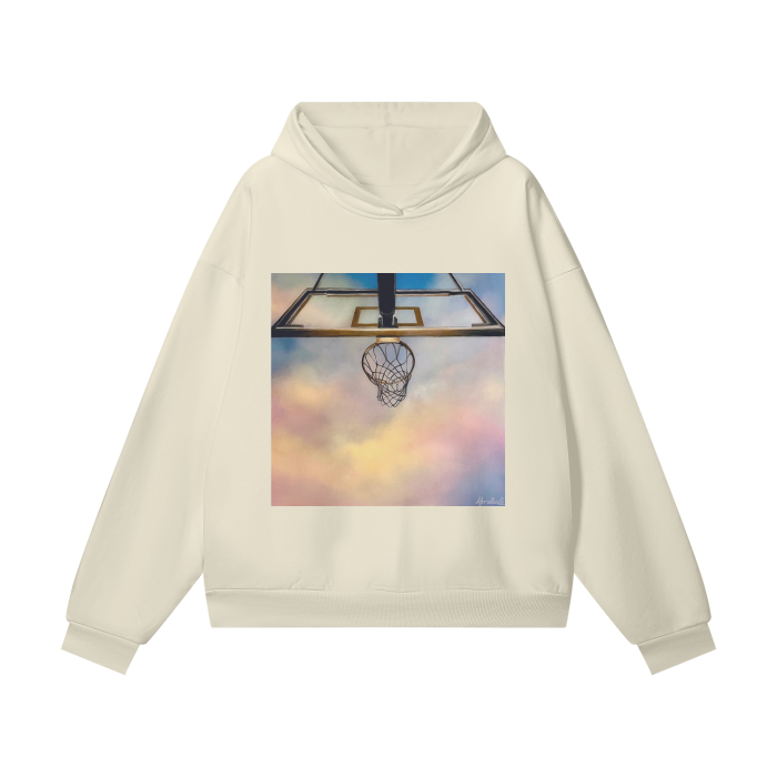 DREAMER - Oversize Heavyweight Hidden Pocket Fleece Hoodie