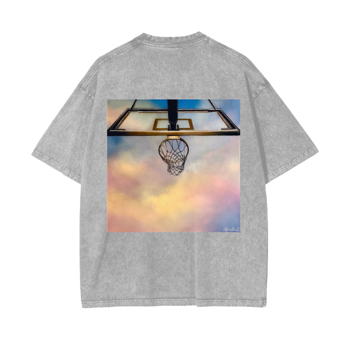 T shirt,Dreamer,Basketball,Custom art,Painting